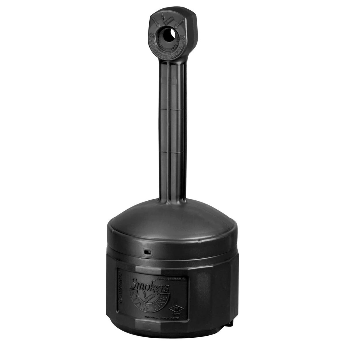 STANDASCHER aus Kunststoff Original Smoker Cease Fire 15 Liter 98x42 cm Schwarz - Schwarz, Kunststoff (42cm) - PROREGAL