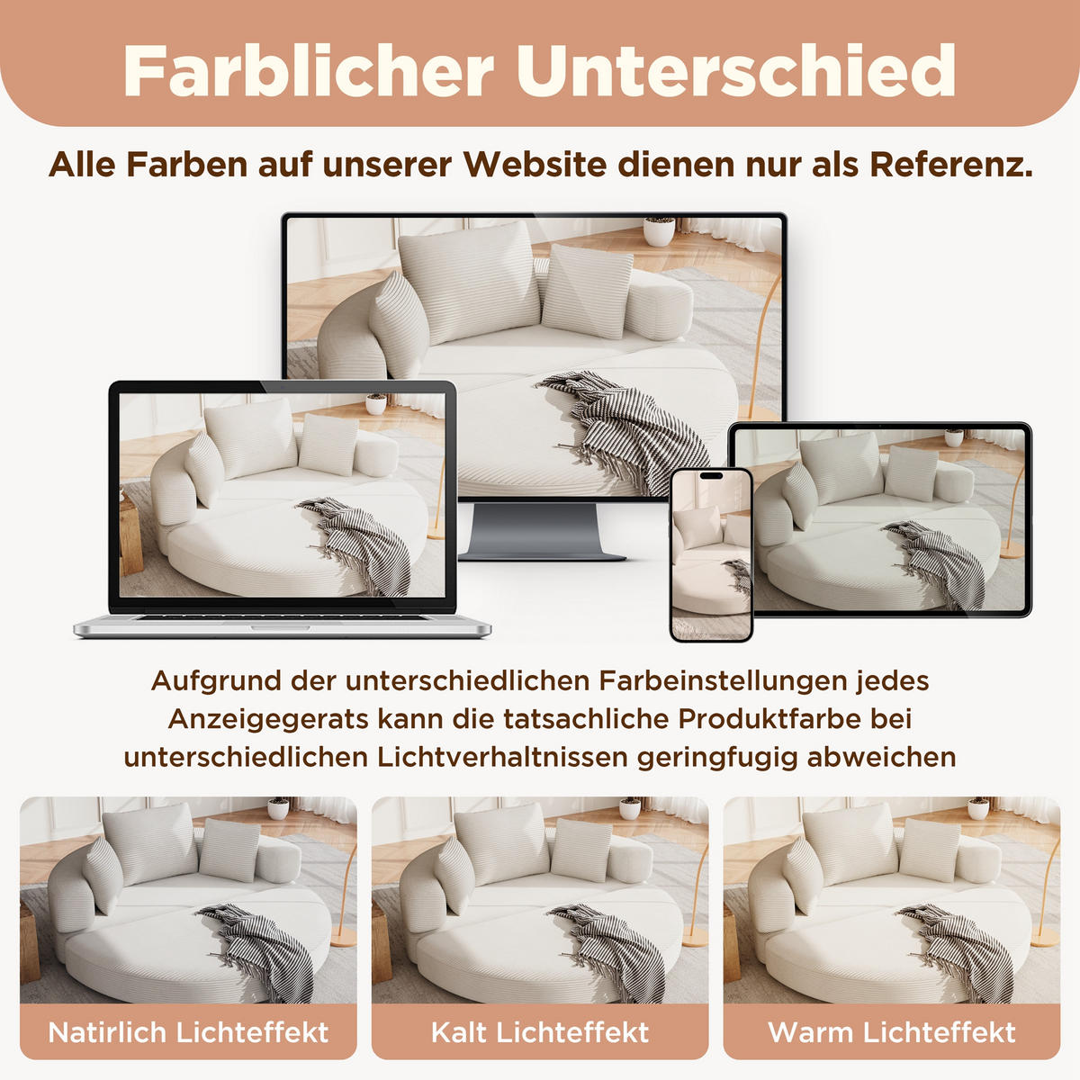 FALTSOFA, freistehendes Klappbett – mit Kissen, modulares Sofa, 173 x 176 cm - Beige, Textil (173/60/88cm) - Vallsero
