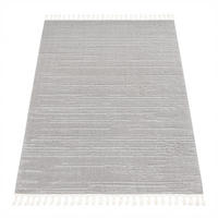 KURZFLORTEPPICH 240/340 cm Auckland 294 - Grau, Textil (240/340cm) - Paco Home