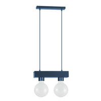 HÄNGELEUCHTE - Blau, Metall (10/20/7.5cm) - Lumicom