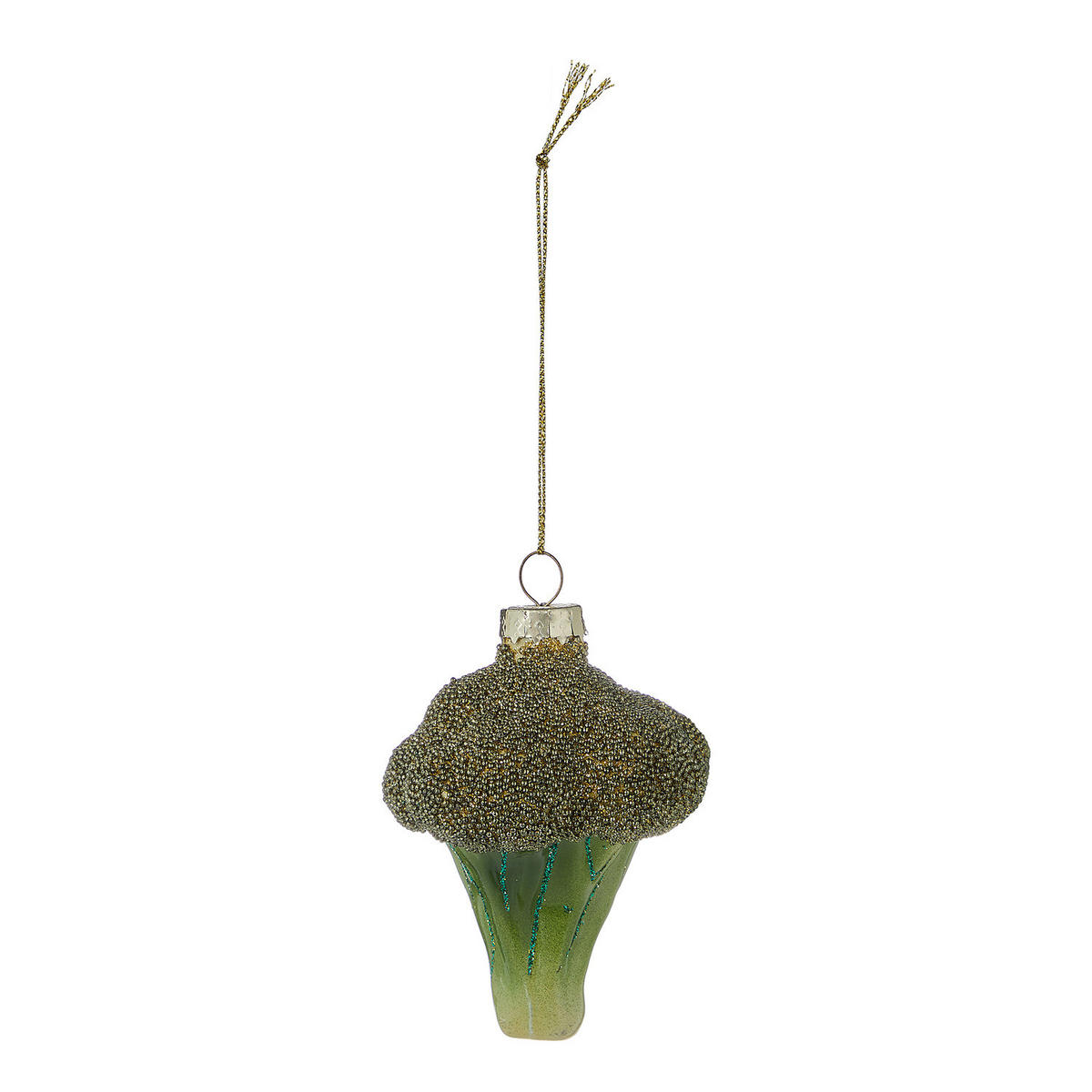 BAUMANHÄNGER Hang On Brokkoli - Grün, Glas (6/8/7cm) - Butlers