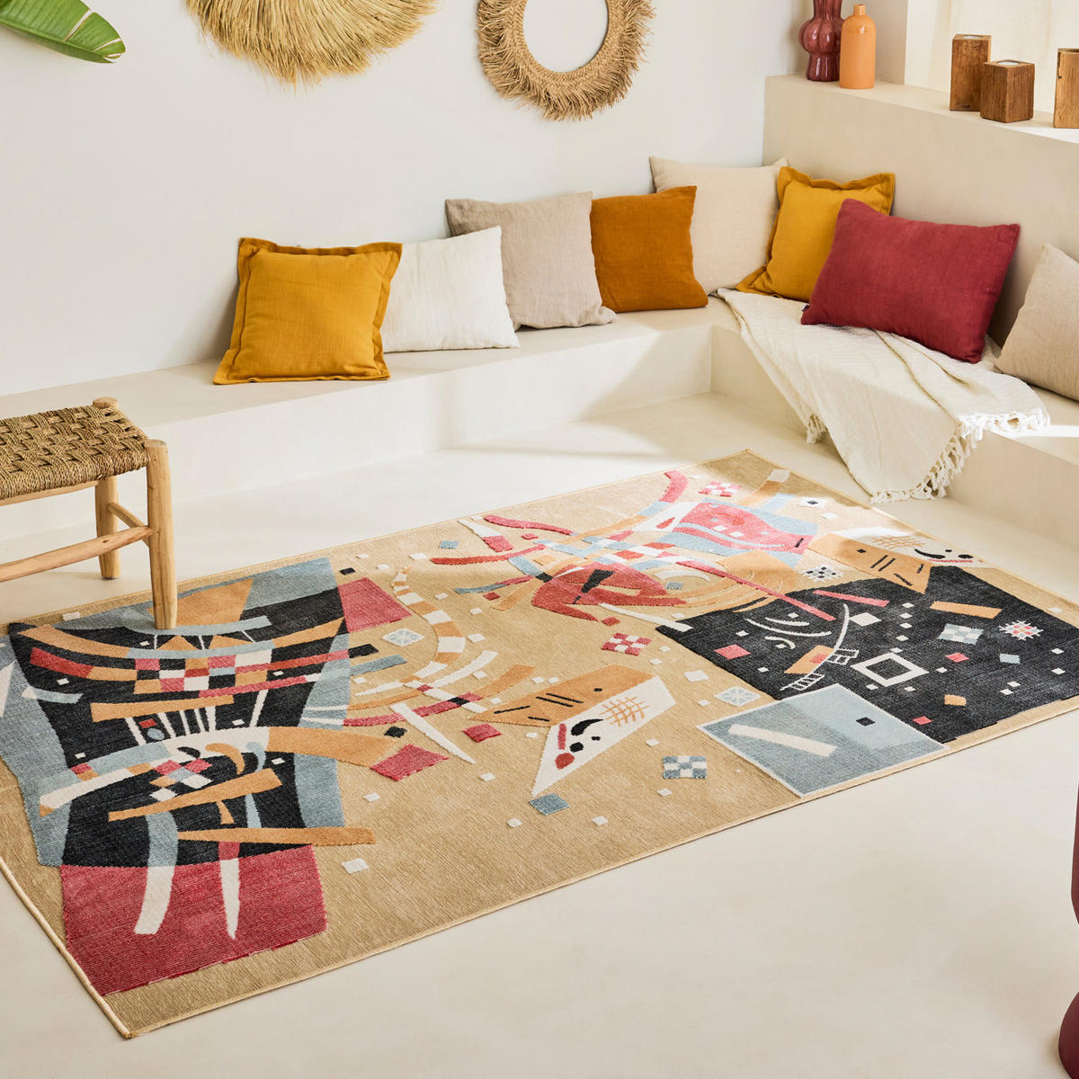 IN & OUTDOOR TEPPICH 114/170 cm GARDEN Beige - Beige, Textil (114/170cm) - Nazar Rugs