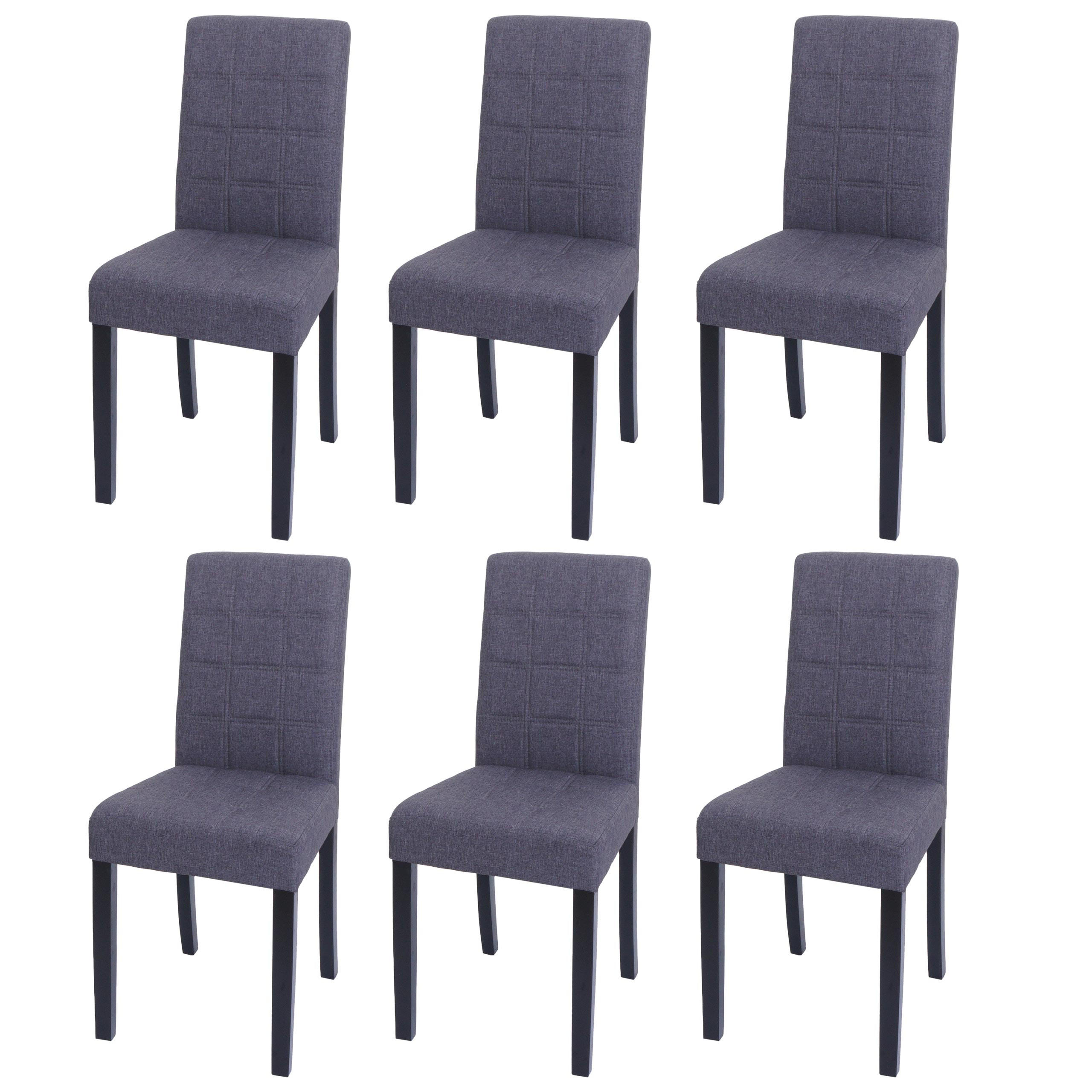 ESSZIMMERSTUHL O65B Grau - Grau, Textil (42/91/53cm) - MCW