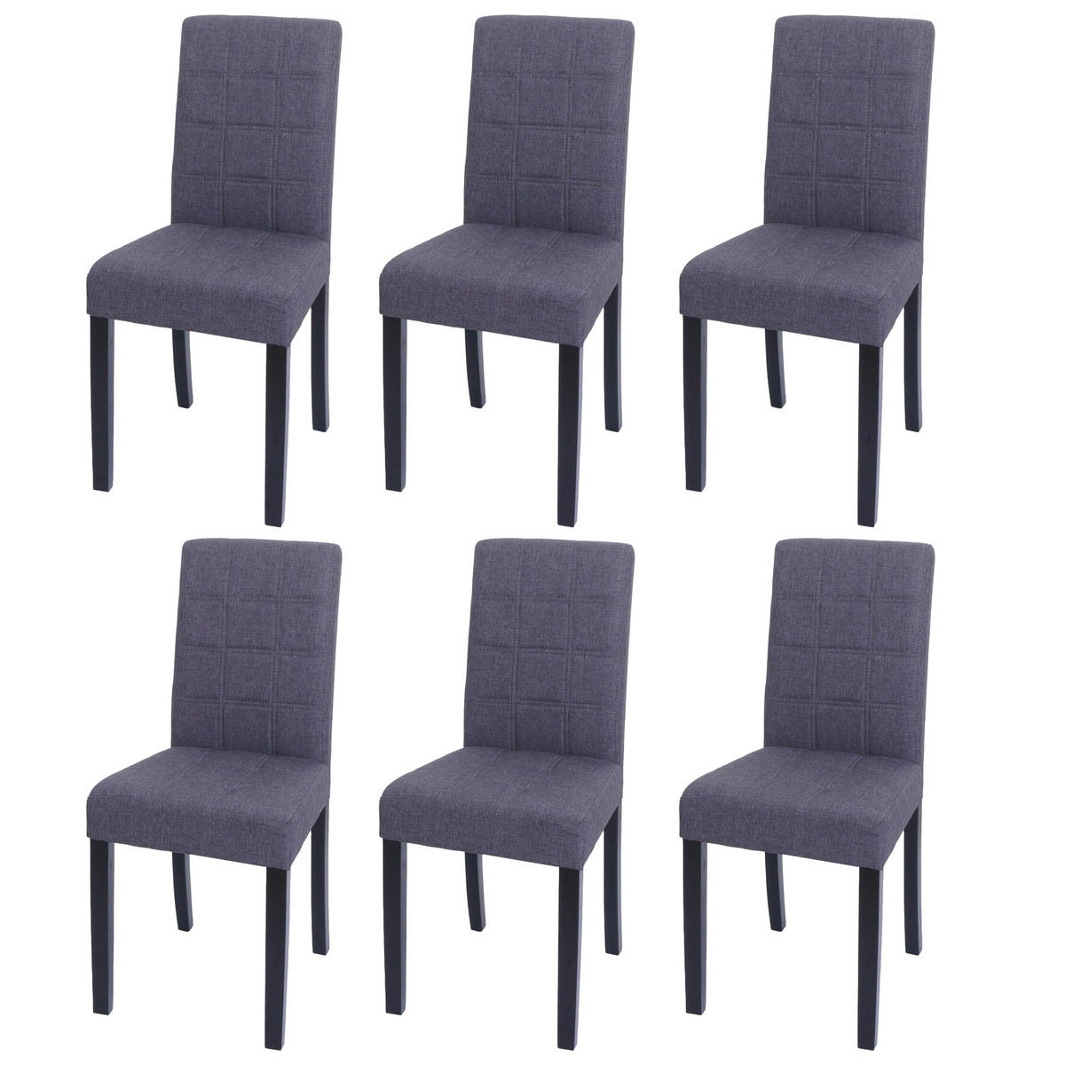 ESSZIMMERSTUHL O65B Grau - Grau, Textil (42/91/53cm) - MCW