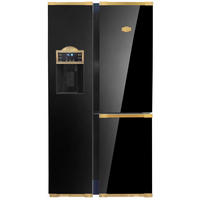 KÜHLSCHRANK KS 90300 AD, Schwarz, 91 cm breit, 538 L, NoFrost, 183 cm - Schwarz, Metall (91.1/183/69.3cm) - Kaiser Küchengeräte