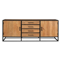 SIDEBOARD Denver Braun 45/210/75 cm - Braun, Holz (210/75/45cm) - Starfurn