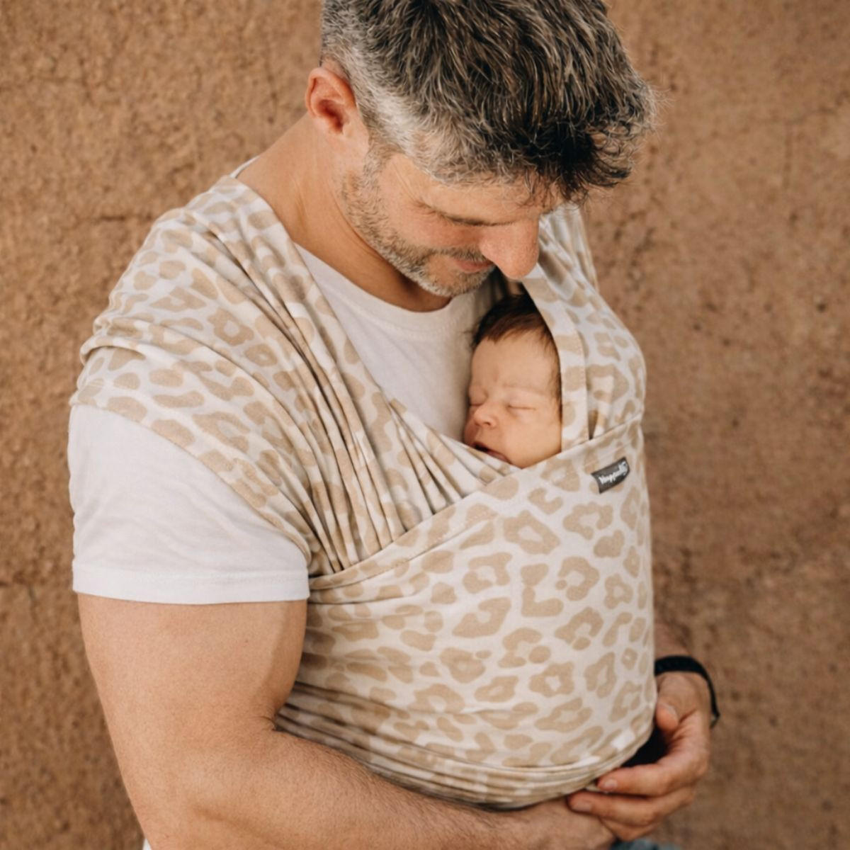 BABYTRAGETUCH Elastisches Tragetuch - Creme, Textil (50/0.1/540cm) - Hoppediz