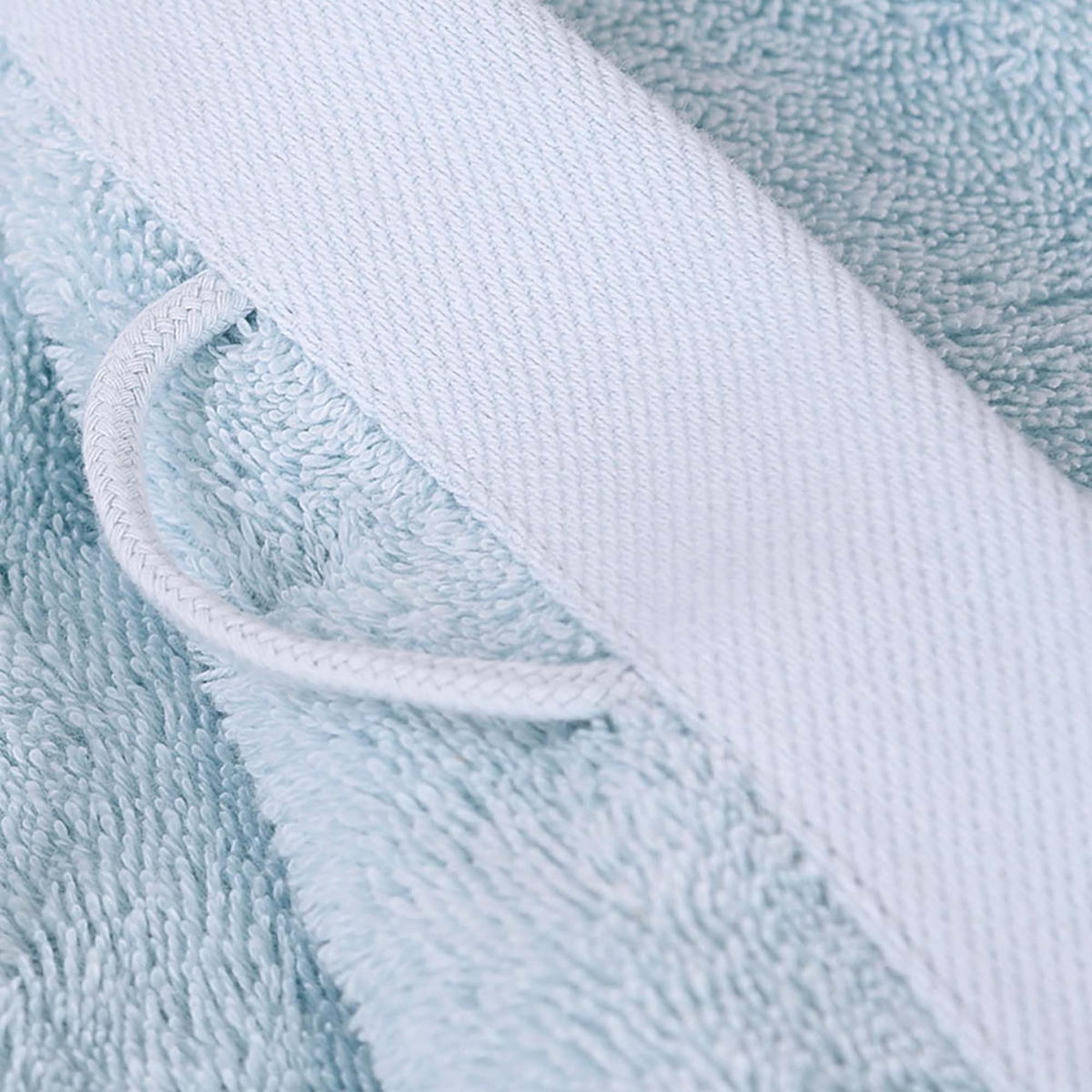 HANDTUCH-SET Color Bath, 12-tlg. Hellblau 100% Baumwolle - Hellblau, Naturmaterialien (60/120cm) - Tom Tailor