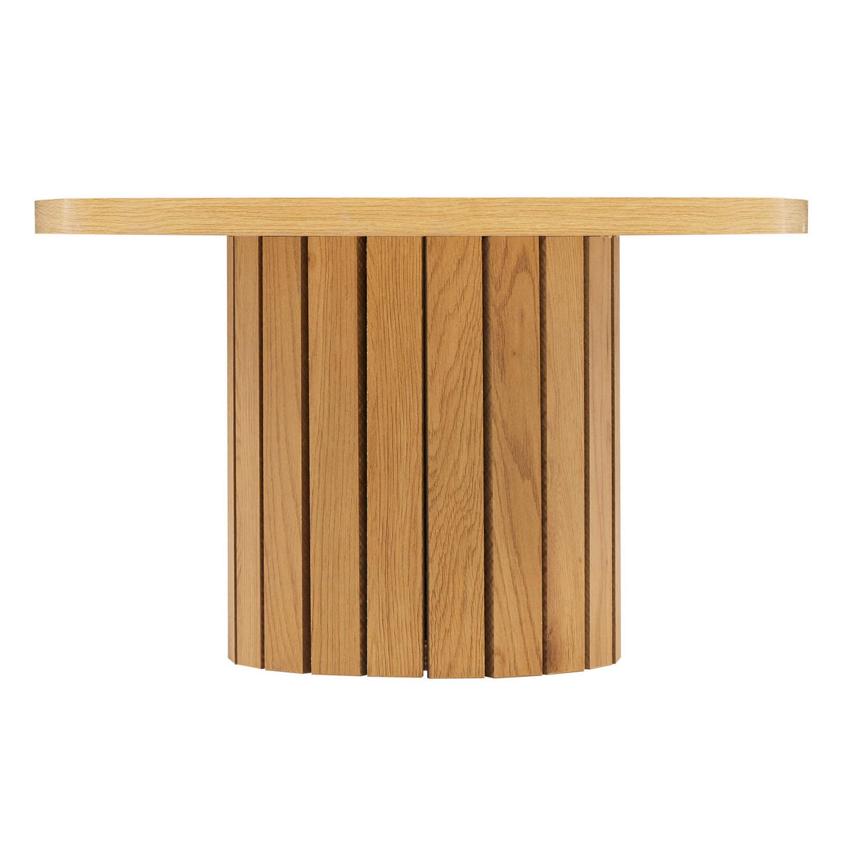 COUCHTISCH, Holz - Braun, Holz (120/60/35cm) - Oviala