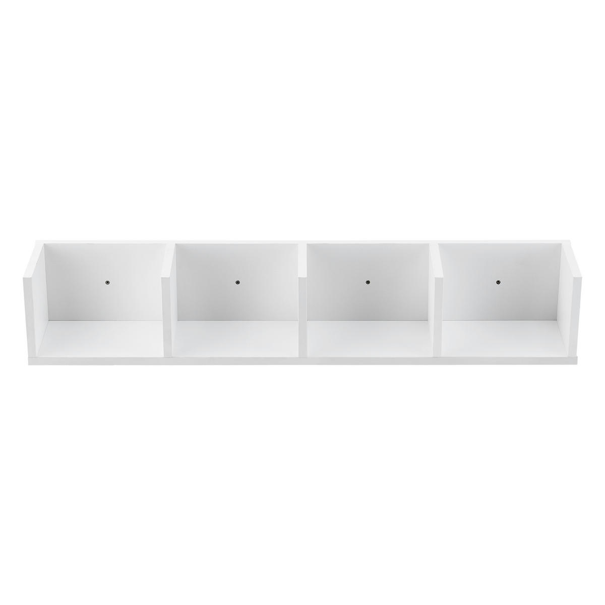 WANDREGAL Ekerö - Weiß, Holzwerkstoff (95/16.5/17cm) - [en.casa]