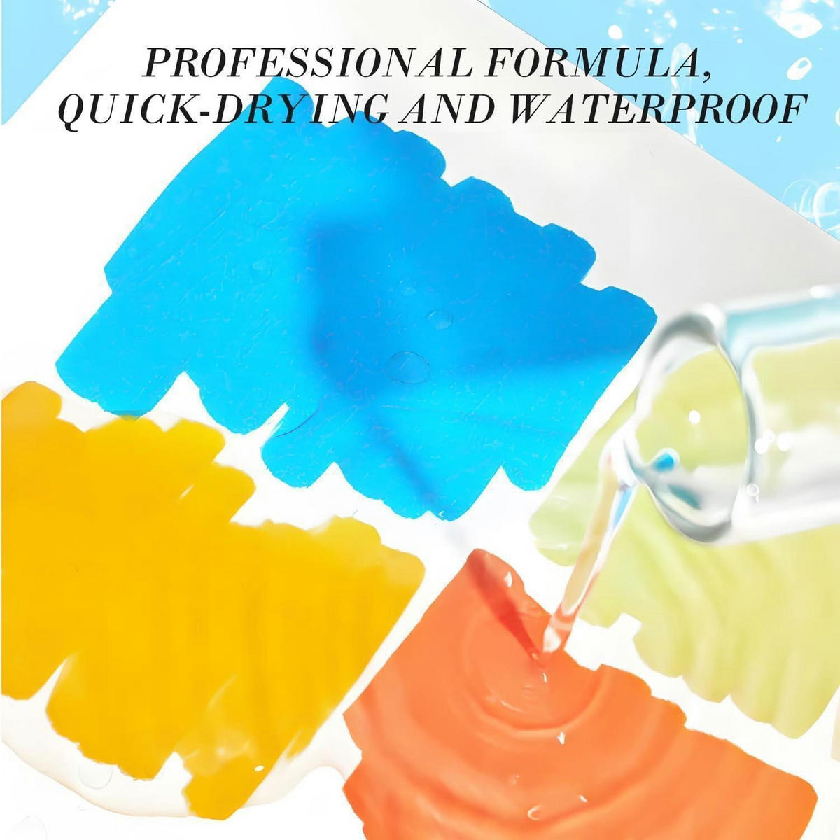 ACRYLMARKER 12er Set mit Pinselspitze - Multicolor, Kunststoff (1/1/13.5cm)