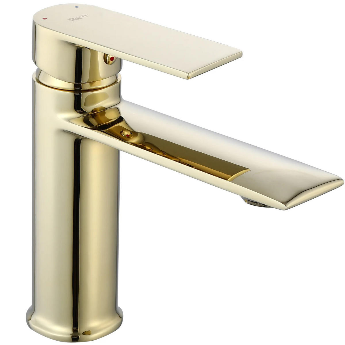 WASCHBECKENARMATUR Rea Veneta Gold Low - Goldfarben, Metall (4.2/16.2/17cm) - REA