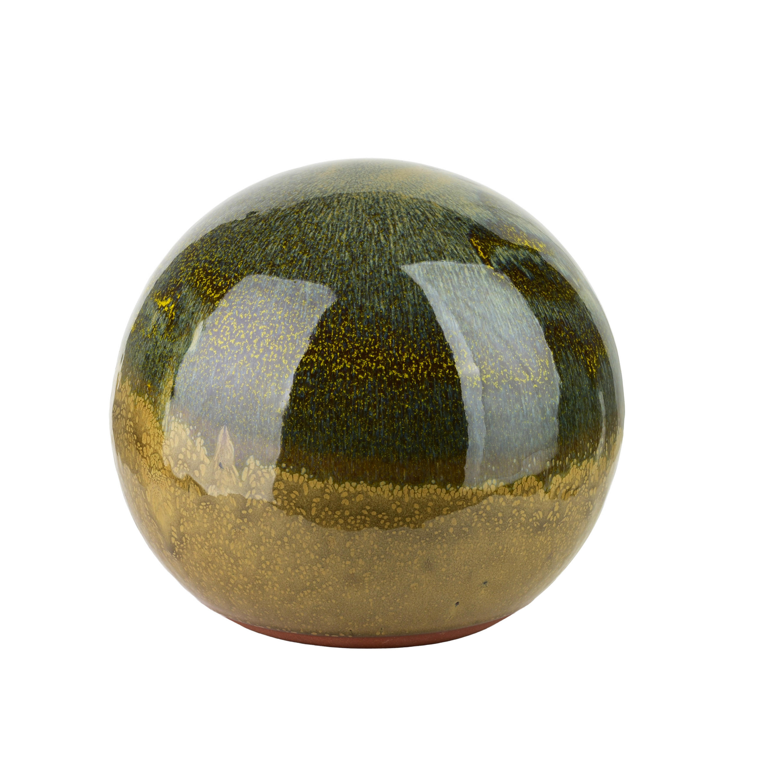 DEKOKUGEL Saggio braun 20/20/20cm Keramik - Braun, Keramik (20/20/20cm) - Mondex