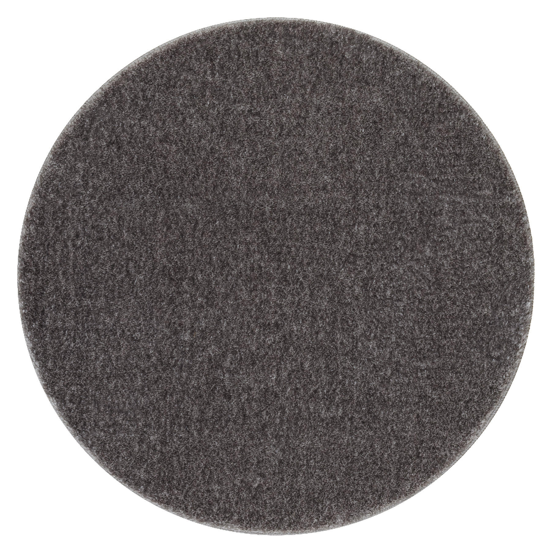 BADLÄUFER SANTA Kreis 50 cm - Grau, Textil (50/50cm) - rugsX