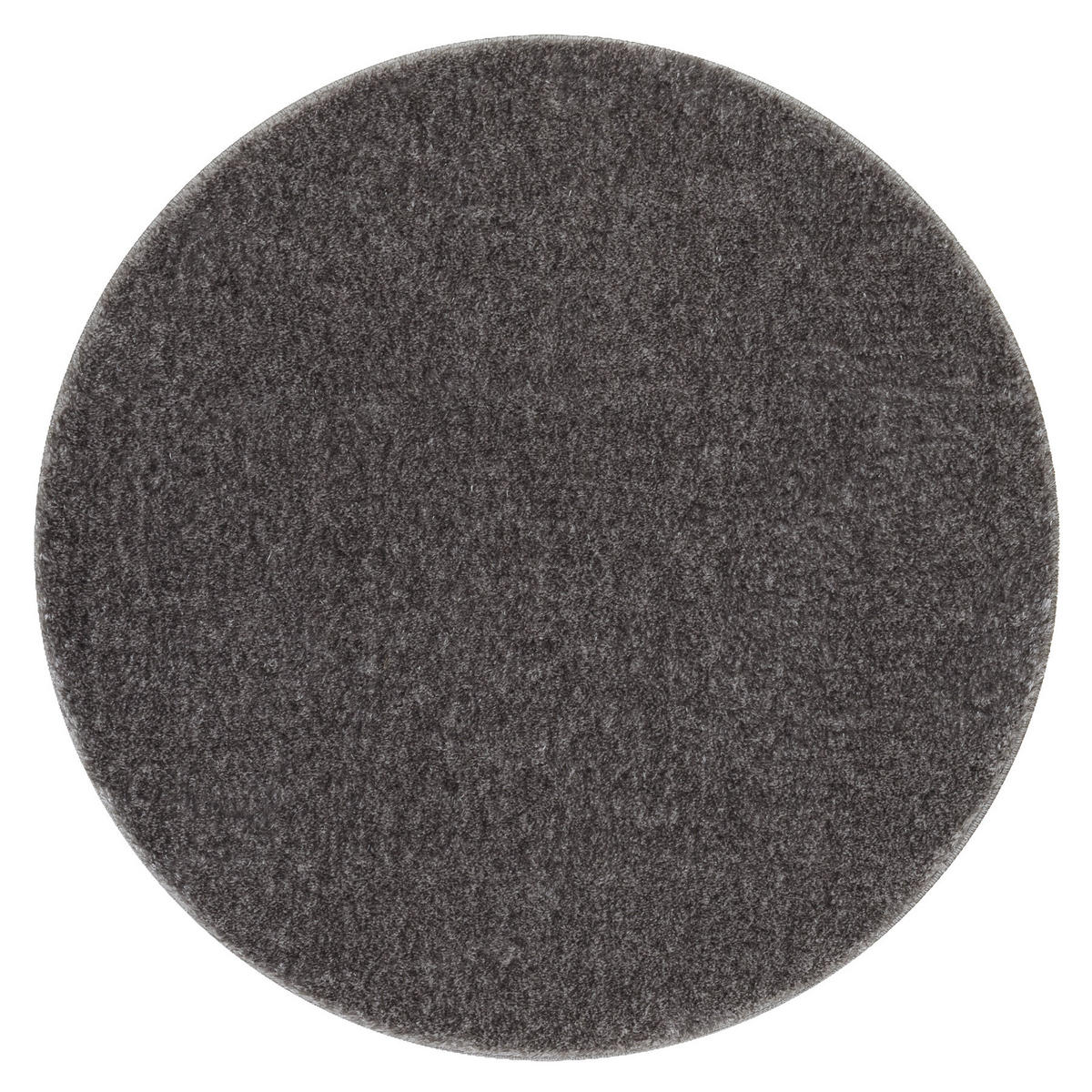 BADLÄUFER SANTA Kreis 50 cm - Grau, Textil (50/50cm) - rugsX