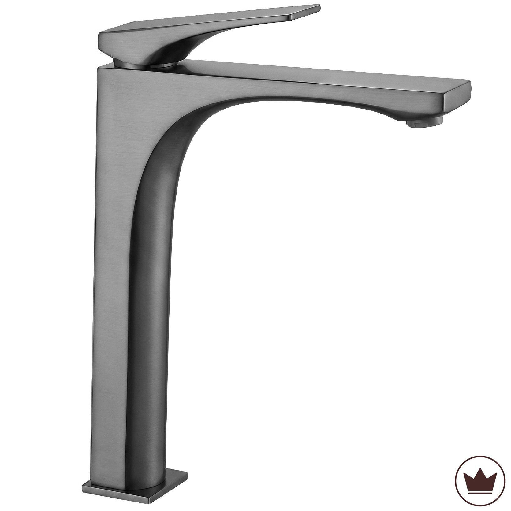 WASCHBECKENARMATUR Premium Rea Joe Titan High - Titanfarben, Metall (4.5/28.5/17.5cm) - REA