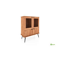 ANRICHTE LINA - Kernbuche, Holz (97/117/46cm) - byoak