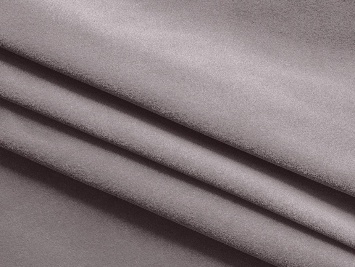 3-SITZER SOFA mit Schlaffunktion Samt Stoff Violett - Lila/Flieder, Kunststoff/Textil (238/82/105cm) - Makamii