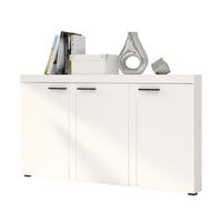SIDEBOARD OKTAWIA 3F - Weiß, Holzwerkstoff (149/82/40cm) - Meblini