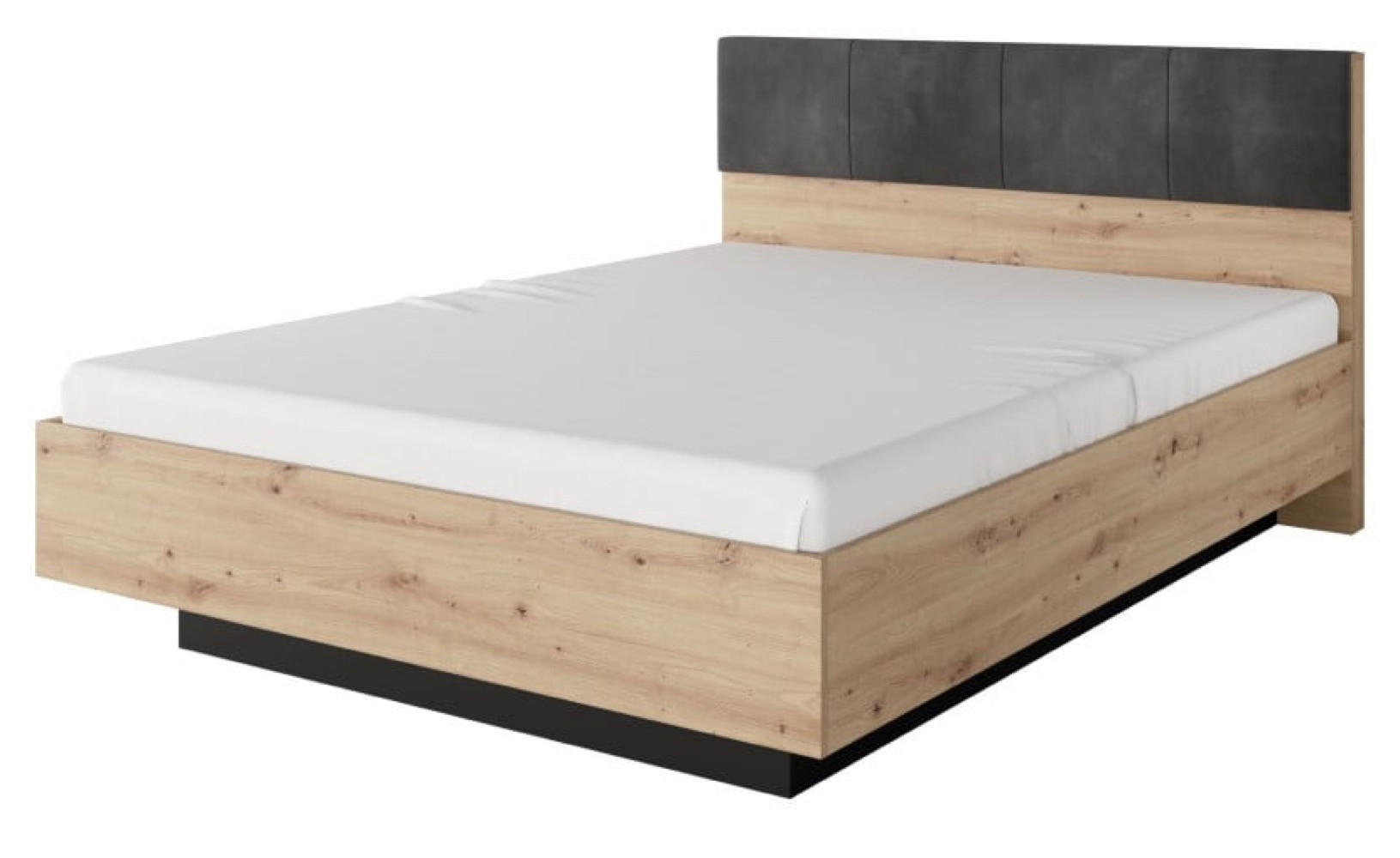 BETT Weiß ALLI Mit Bettkasten Und Kopfteil 160 cm - Multicolor, Holzwerkstoff (160/200cm) - Sepro Meble
