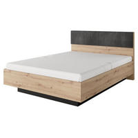 BETT Weiß ALLI Mit Bettkasten Und Kopfteil 160 cm - Multicolor, Holzwerkstoff (160/200cm) - Sepro Meble