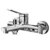 DUSCHARMATUR Chrom Einhebelmischer 21,2/20,1 cm - Chromfarben, Metall (20/12/21cm) - EMKE