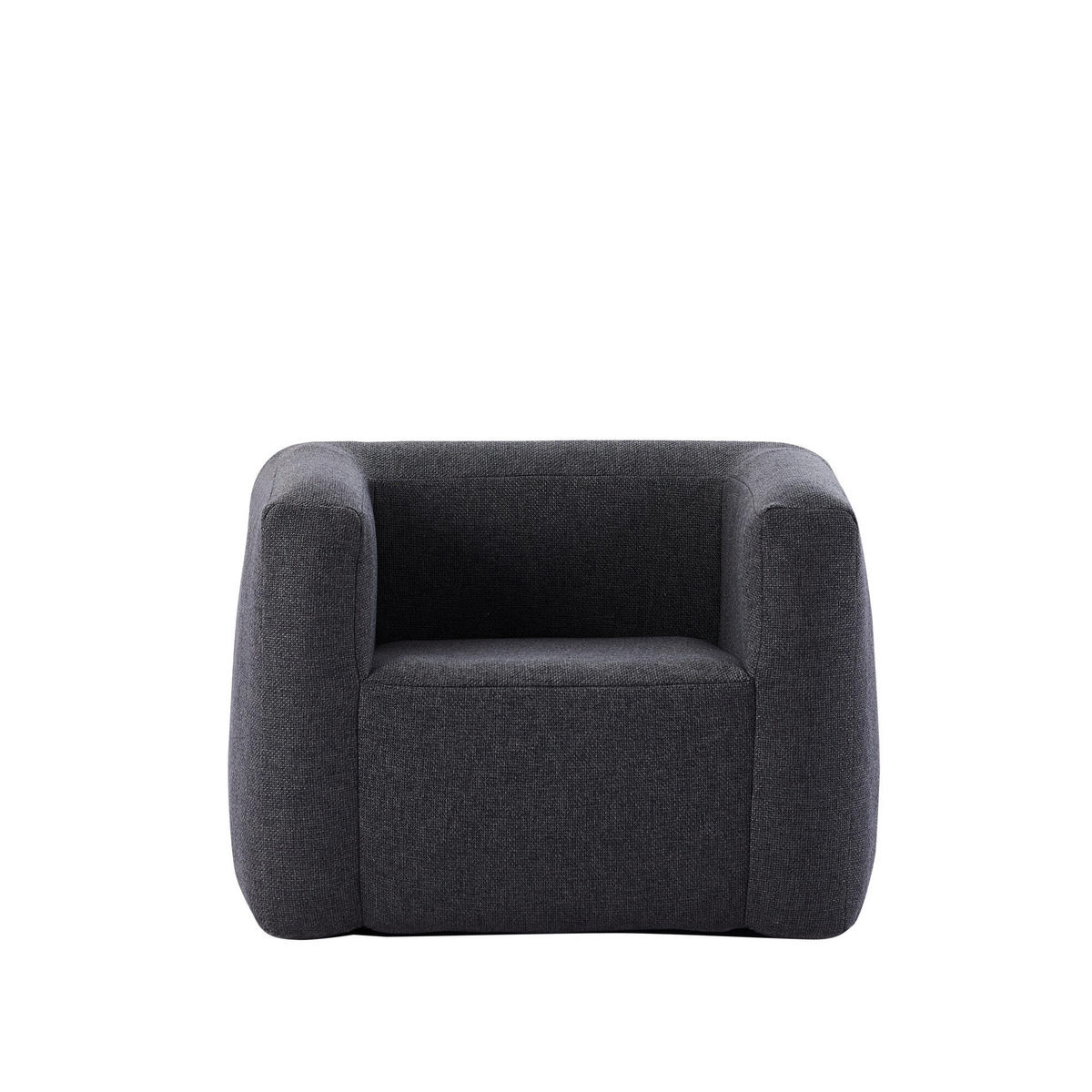 SESSEL aufblasbar - Innen- und Außenbereich - Farbe Dunkelgrau - Dunkelgrau, Kunststoff (66/78/93cm) - Terracotta