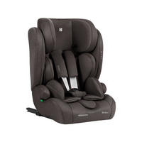 KINDERSITZ i-Cross i-Size Braun (76-150cm) Isofix Top Tether Kopfstütze Gurt - Braun, Kunststoff (40/56/49cm) - Kikka boo