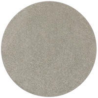 LUXUS VELOURS TEPPICH LAGUNA SOFT RUND - Graphitfarben, Textil (100/100cm) - Snapstyle