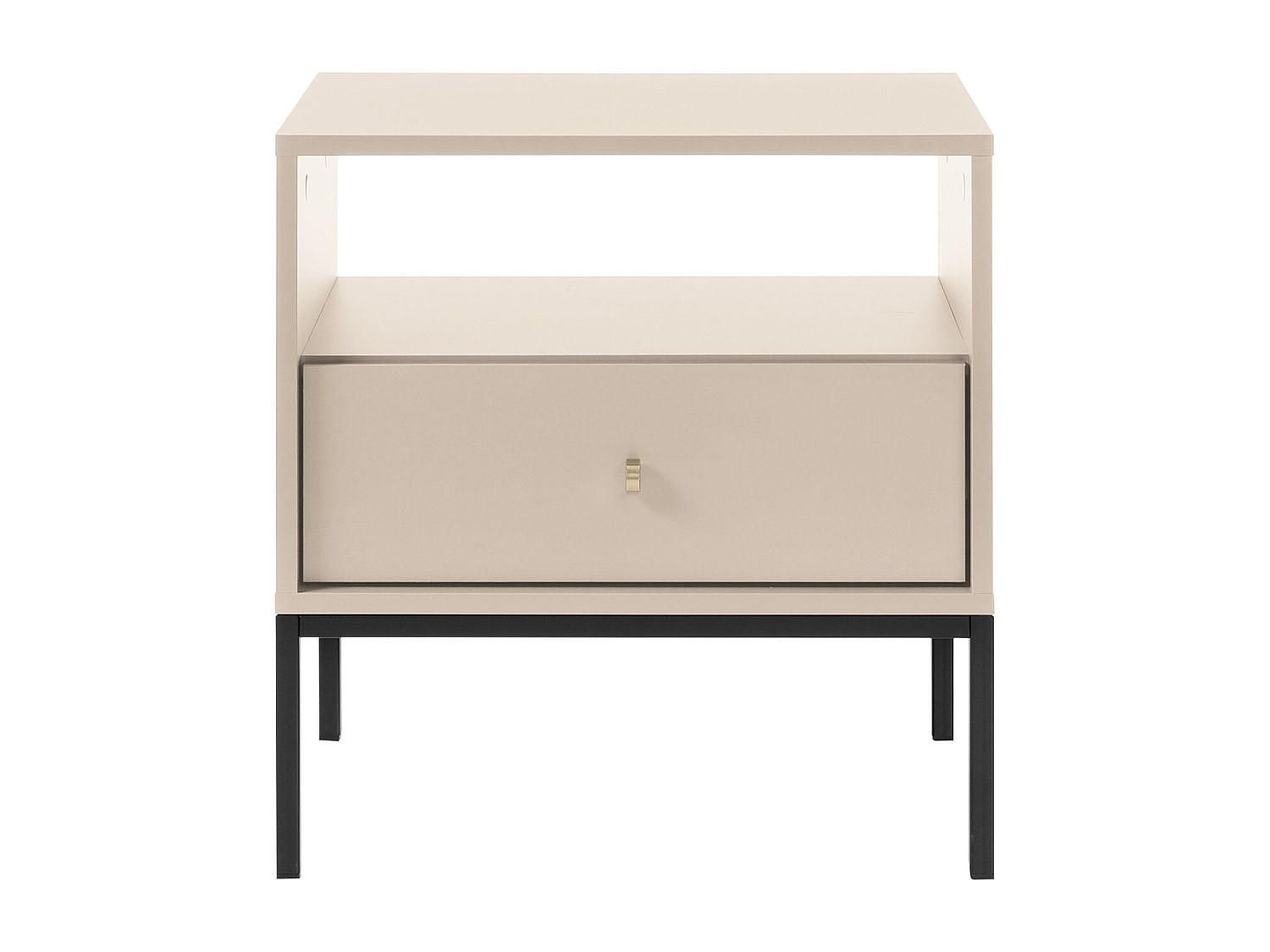 NACHTTISCH - 54 cm x 39 cm - Holz, Platte - Beige - BOGDAN - Beige, Holz (54/56/39cm) - Vente-Unique