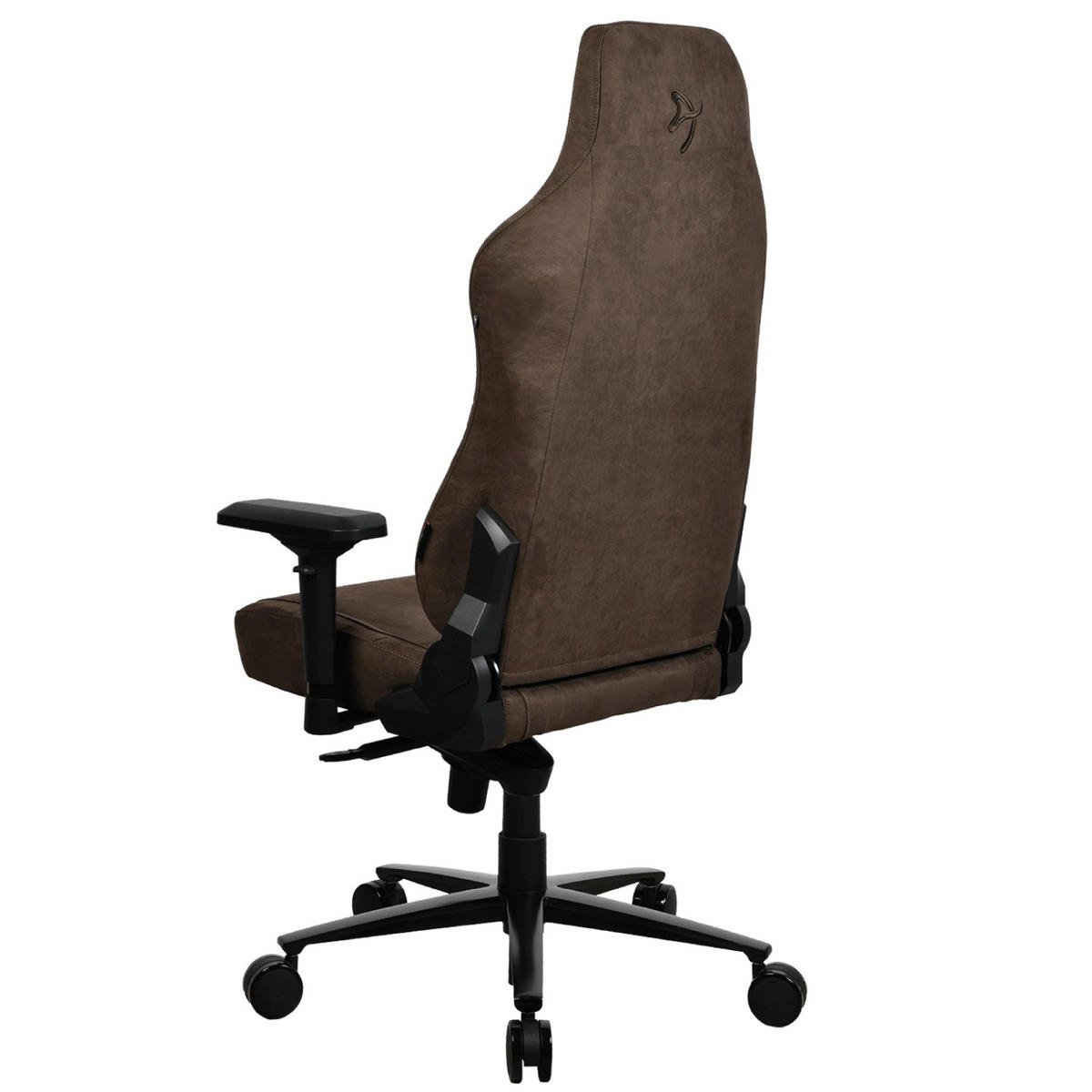 GAMINGSTUHL Vernazza Supersoft™ Stoff Braun - Schwarz/Braun, Textil/Metall (68/135/50cm) - Arozzi