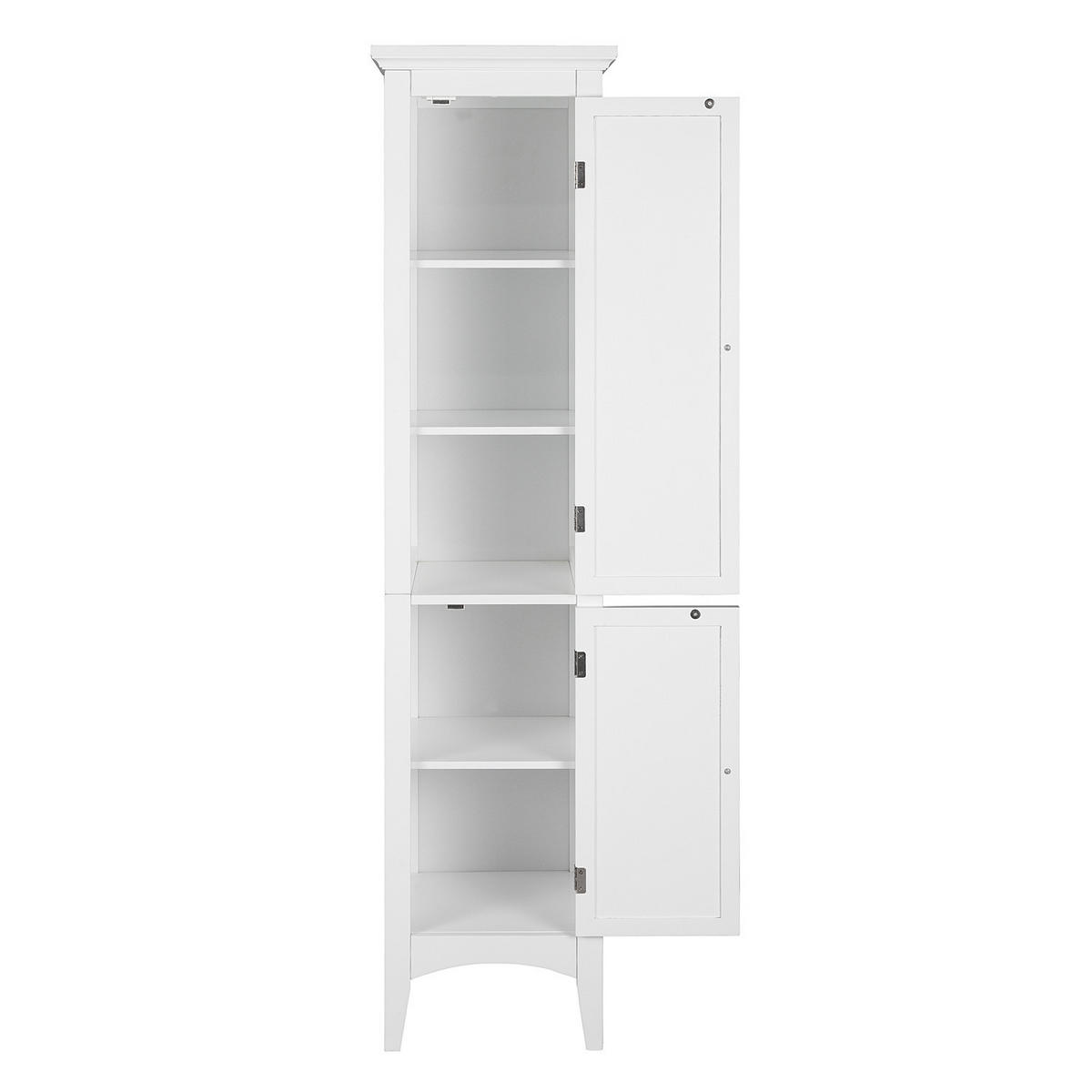 MIDISCHRANK Weiß - Weiß, Holzwerkstoff (33/160/160cm) - Teamson Home