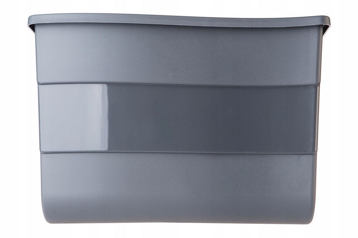 BALUSTRADENKASTEN 30 cm, Graphit - Graphitfarben, Kunststoff (28/30cm) - KADAX