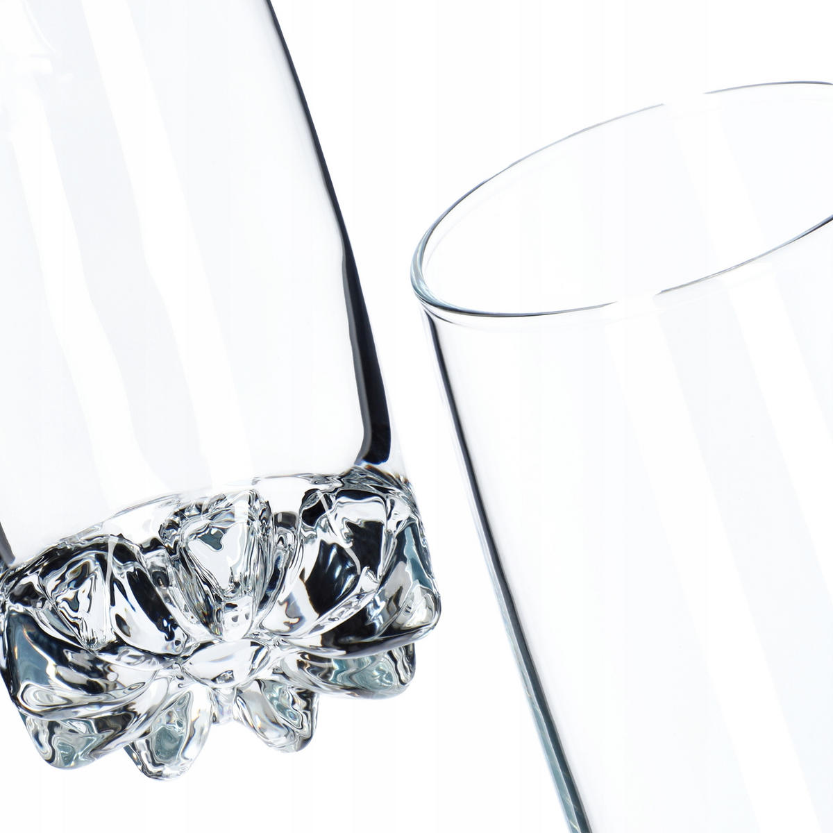 KADAX Gläser-Set für Saftgetränke, 6-tlg. 365 ml - Transparent, Glas - KADAX