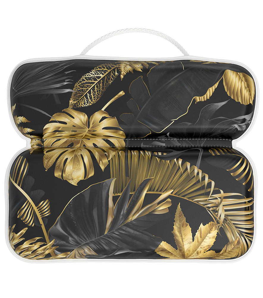 BADEWANNENKISSEN Golden Leaves - Goldfarben, Kunststoff (39/5.5cm) - Sanilo