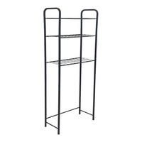 BADEZIMMERREGAL Nordborg - Schwarz, Metall (52.5/161/24.5cm) - [en.casa]