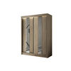 KLEIDERSCHRANK LUKIA - 120 cm - Sonoma Eiche - Sonoma Eiche, Holzwerkstoff (120/215/61cm) - ALTDECOR
