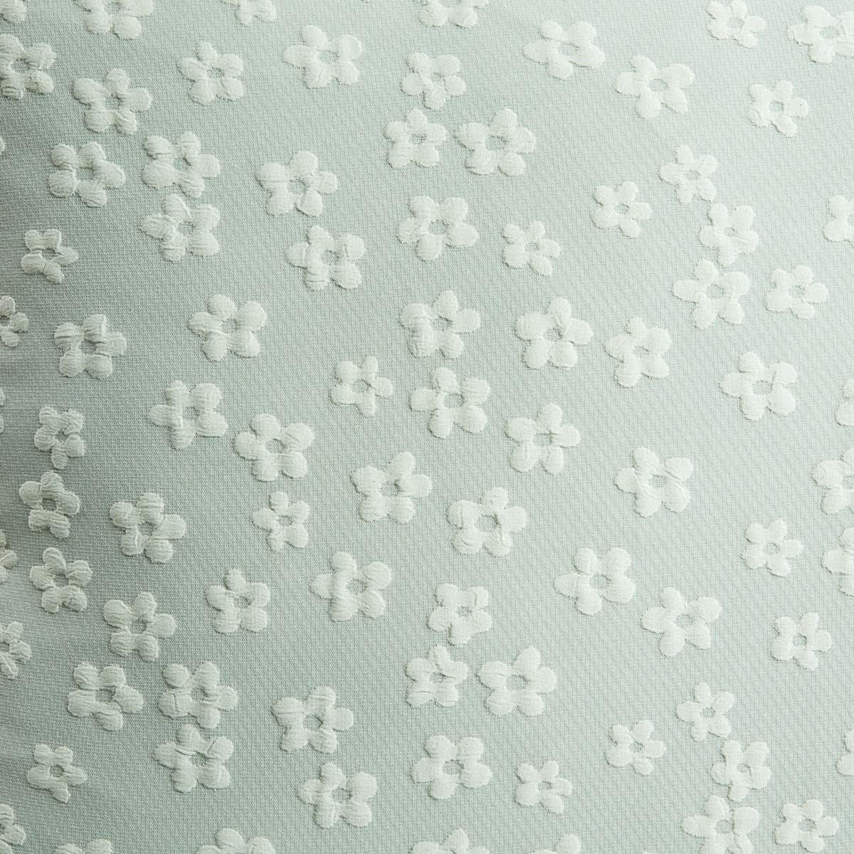 KOPFKISSENBEZUG Blomster Pistazie 45/45 cm - Grün, Textil (45/45cm) - Homla