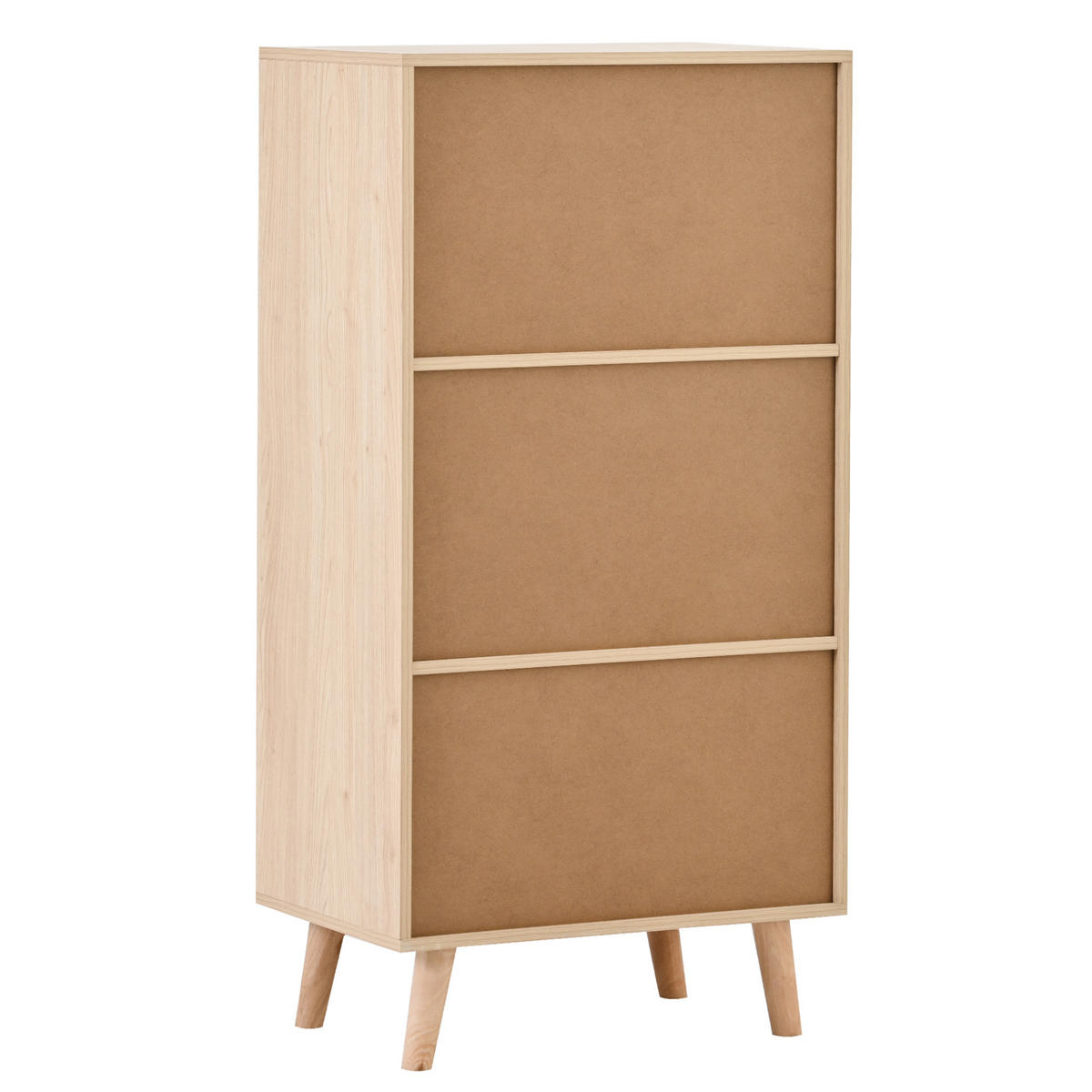 SIDEBOARD 40/60/120 cm Eiche aus Spanplatte mit Stauraum - Eichefarben, Holzwerkstoff (60/120/40cm) - OKWISH