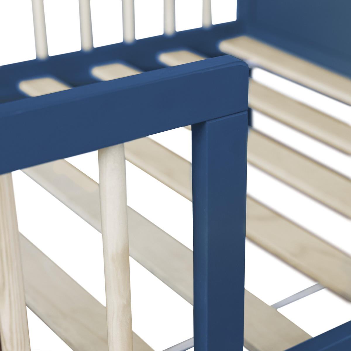 KINDERBETT Adam Dunkelblau 190/90 cm - Blau, Holz - Happy Garden