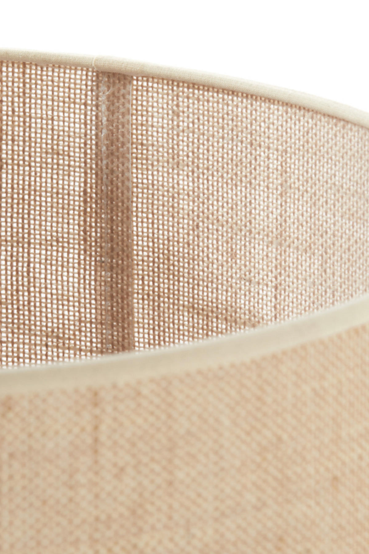 LAMPENSCHIRM Sendai Braun Ø25/18 cm - Braun, Textil (25/25/18cm) - Light & Living