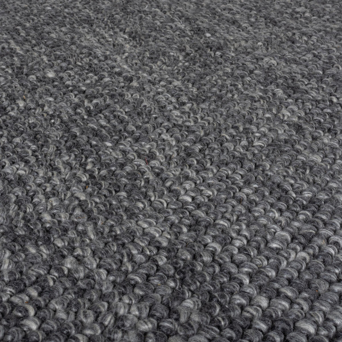 TEPPICH Uni-Design, hochdicht MEDWAY, Anthrazit 60x230 cm - Anthrazit, Textil (60/230cm) - KADIMA DESIGN