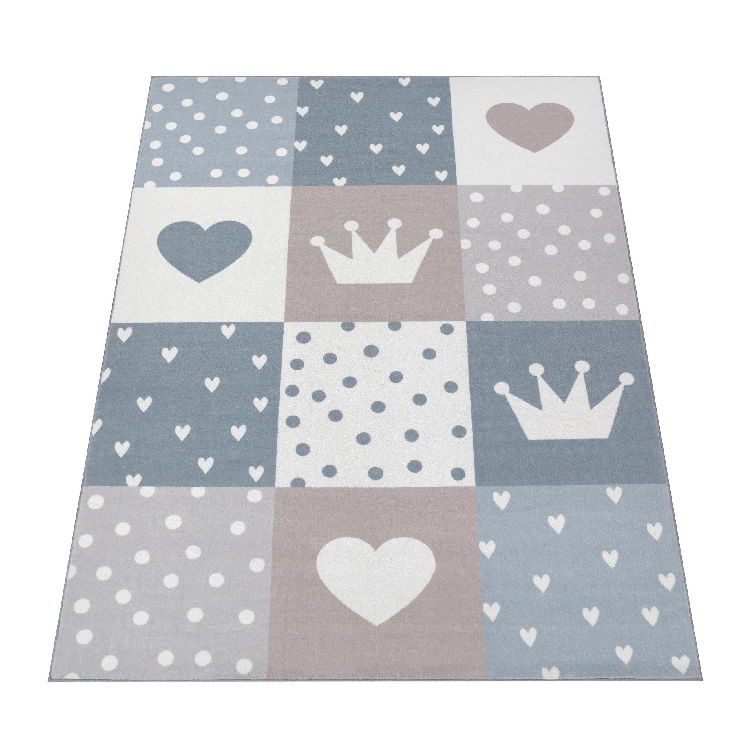 Paco Home Kinderteppich Beige 160x220 cm