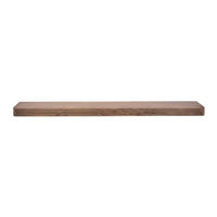 WANDREGAL Carve Braun 25/200/8 cm - Braun, Holz (200/8/25cm) - Hoyz Collection