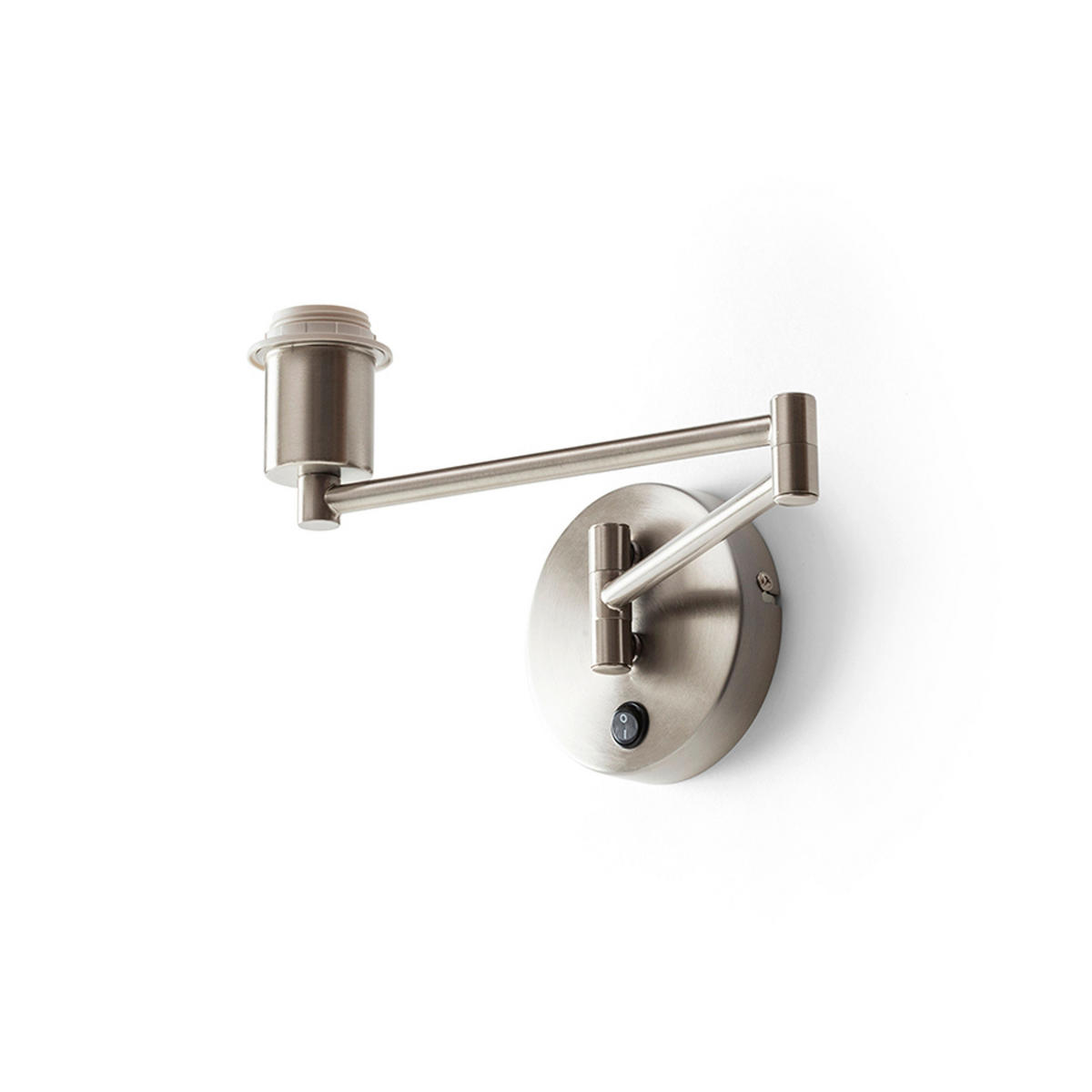 LEUCHTE AVENIDA Mattnickel 11 W - Nickelfarben, Metall (47/12/17cm) - Rendl