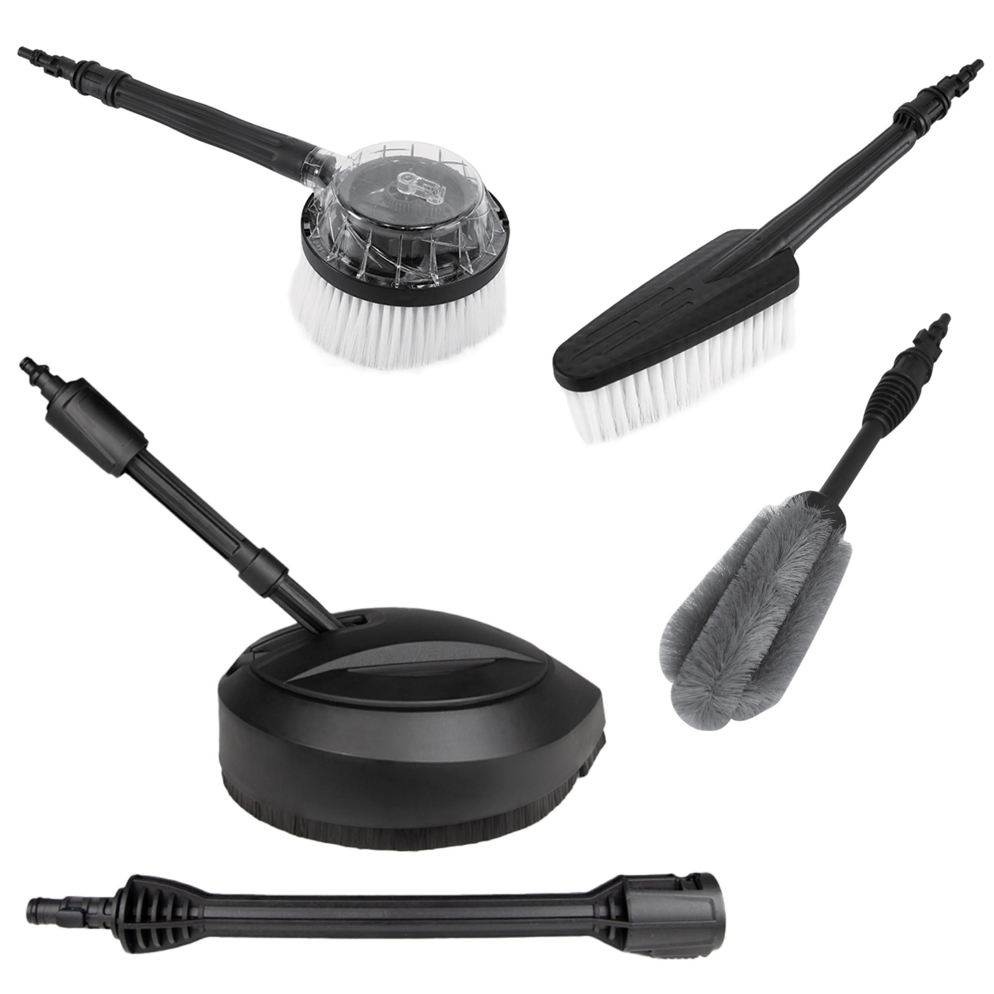 HPW Zubehör Set ST03 passend für HPW1800CE, HPW2000CE, HPW2400CRE - Schwarz, Kunststoff (7.5/24.3/21.1cm) - HYUNDAI