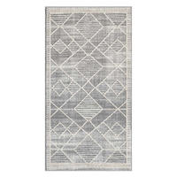 KURZFLOR-TEPPICH Flair 178 Grau 80x150 cm - Grau, Textil (80/150cm) - carpet city