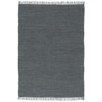 BAUMWOLLE NATUR TEPPICH JOLLY COTTON - Anthrazit, Textil (160/230cm) - Pergamon