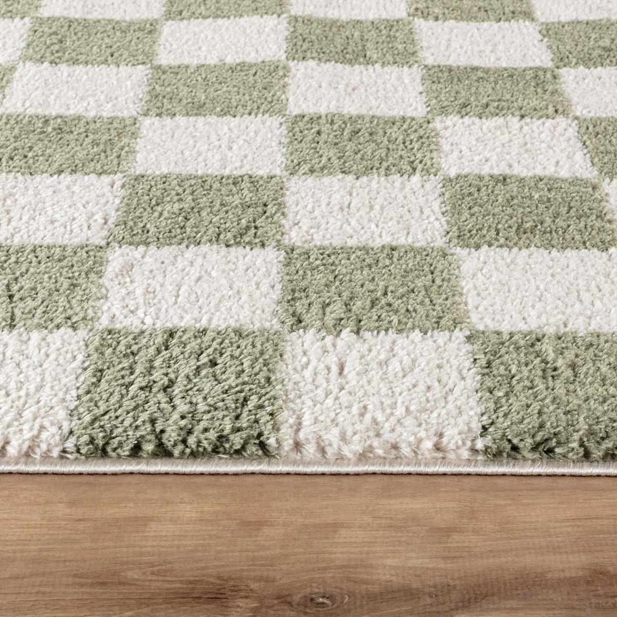 HOCHFLORTEPPICH Izaline Maschinenwaschbar 160/213 cm Grün - Grün, Textil (160/213cm) - LIVABLISS