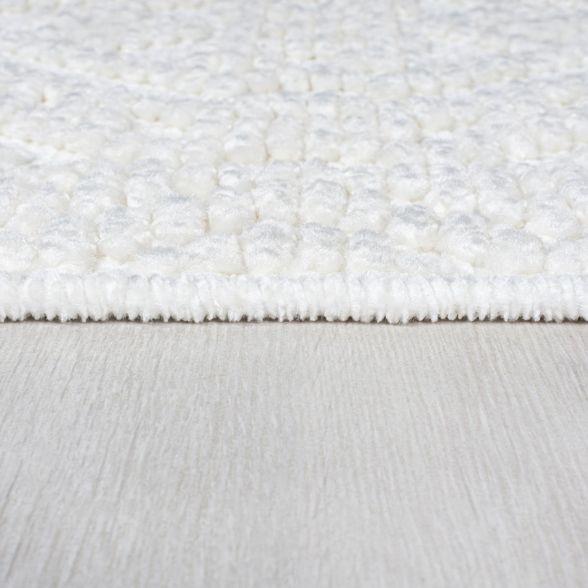 TEPPICH Geo-Muster, maschinenwaschbar, robust OTTER GREG, Beige 80x160 cm - Beige, Textil (80/160cm) - KADIMA DESIGN